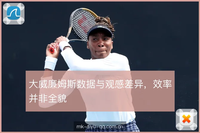 大威廉姆斯数据与观感差异，效率并非全貌